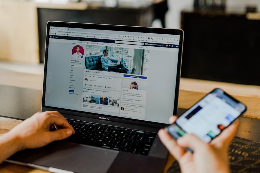 Instagram content creation setup with camera, props, and planning materials